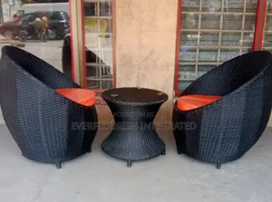 Rattan Chairs and Table
