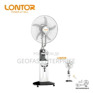 High Performance Quality Rechargeable Lontor Mist Fan 18inch