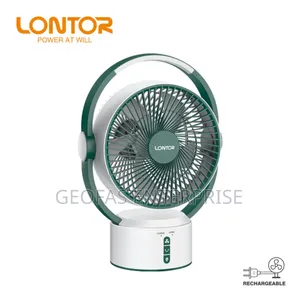 Lontor Quality Rechargeable Table Fan