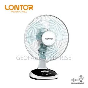 Lontor High Quality Portable Rechargeable Table Fan