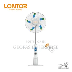 Lontor Quality Rechargeable Standing Fan CF034R-16-C