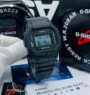 G-Shock Quality Luxury Rubber Strap Wristwatch