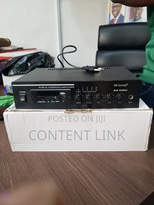 Ak Super Bluetooth Table Amplifier