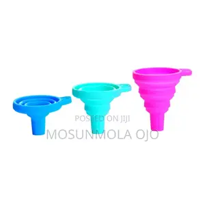 Liquid Dispensing Portable Silicone Funnel