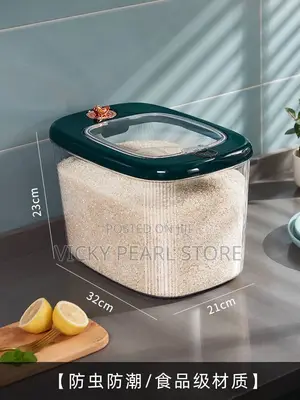 20L Acrylic Rice Bin