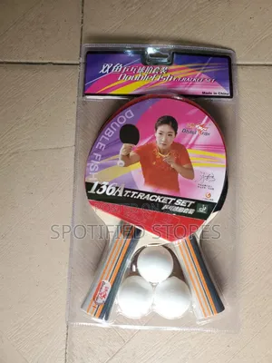 2 in 1 Table Tennis Racket -Double Fish
