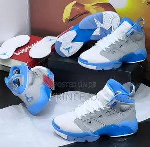 Nik Air Jordan Blue  Sneakers