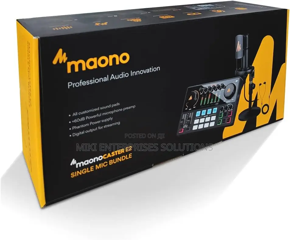 Maonocaster E2 Interface and Mic Bundle