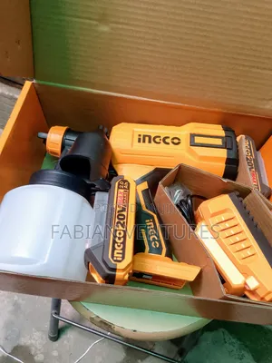 Ingco Cordless Paint Spray Gun 20v Battery HIGH QUALITY