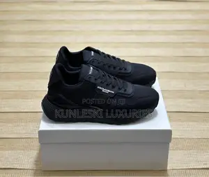 Original Dolce Gabbana Milano Black Sneakers