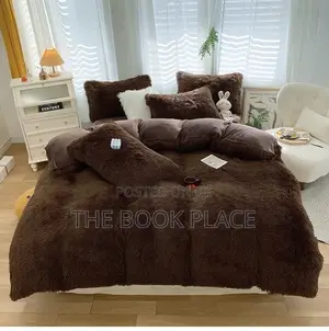 Choco Fur Duvet Bedding Set