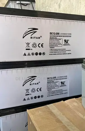 12v 200A RITAR Dry Cell Battery