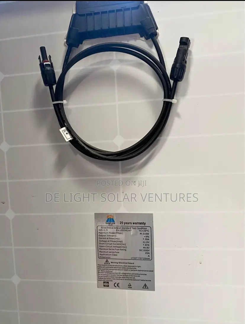 310watts Sunflex Solar Panel