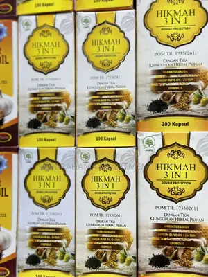 Hikmah 3 in 1 ( Habbat’S 3 in 1 Minyak Habatussauda, Zaitun.