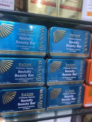 MAKARI Blue Crystal Ultimate Intense Revivifybeauty Bar Soap