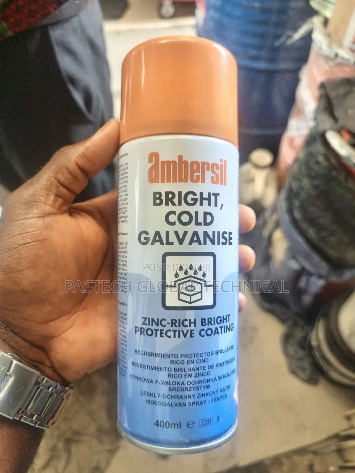 Ambersil Bright, Cold Galvanized