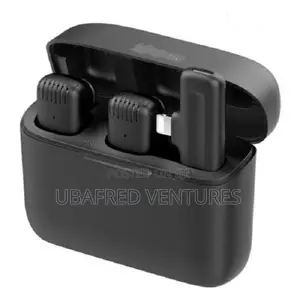 iPhone Wireless Lavalier Microphone With Cup Charging Case
