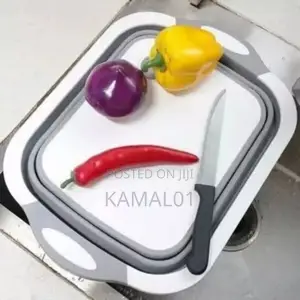 3 in 1 Multifunctional Foldable Chopping Board With Bowl