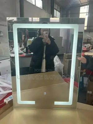 80x60cm Bathroom Mirror With Light For Hotels