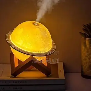 Moon Planet Humidifier 2 in 1 Night Light for Living Room