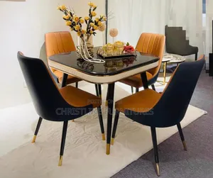 Quality Marble Top Dining Table Set