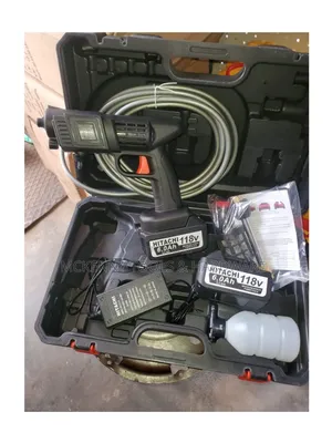 Hitachi Cordless Pressure Washer 118v