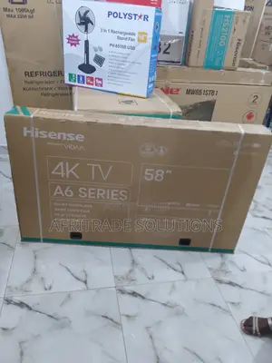 Brand New 58 Inches Hisense 58A6K Smart Uhd TV
