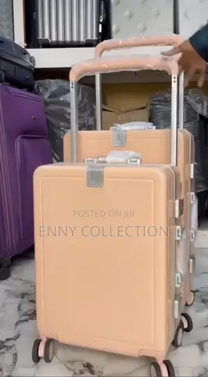 Set of 2 Aluminum Luggage Box