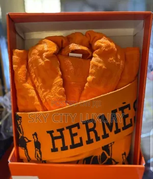 Hermes Bathrobe Towel Colored
