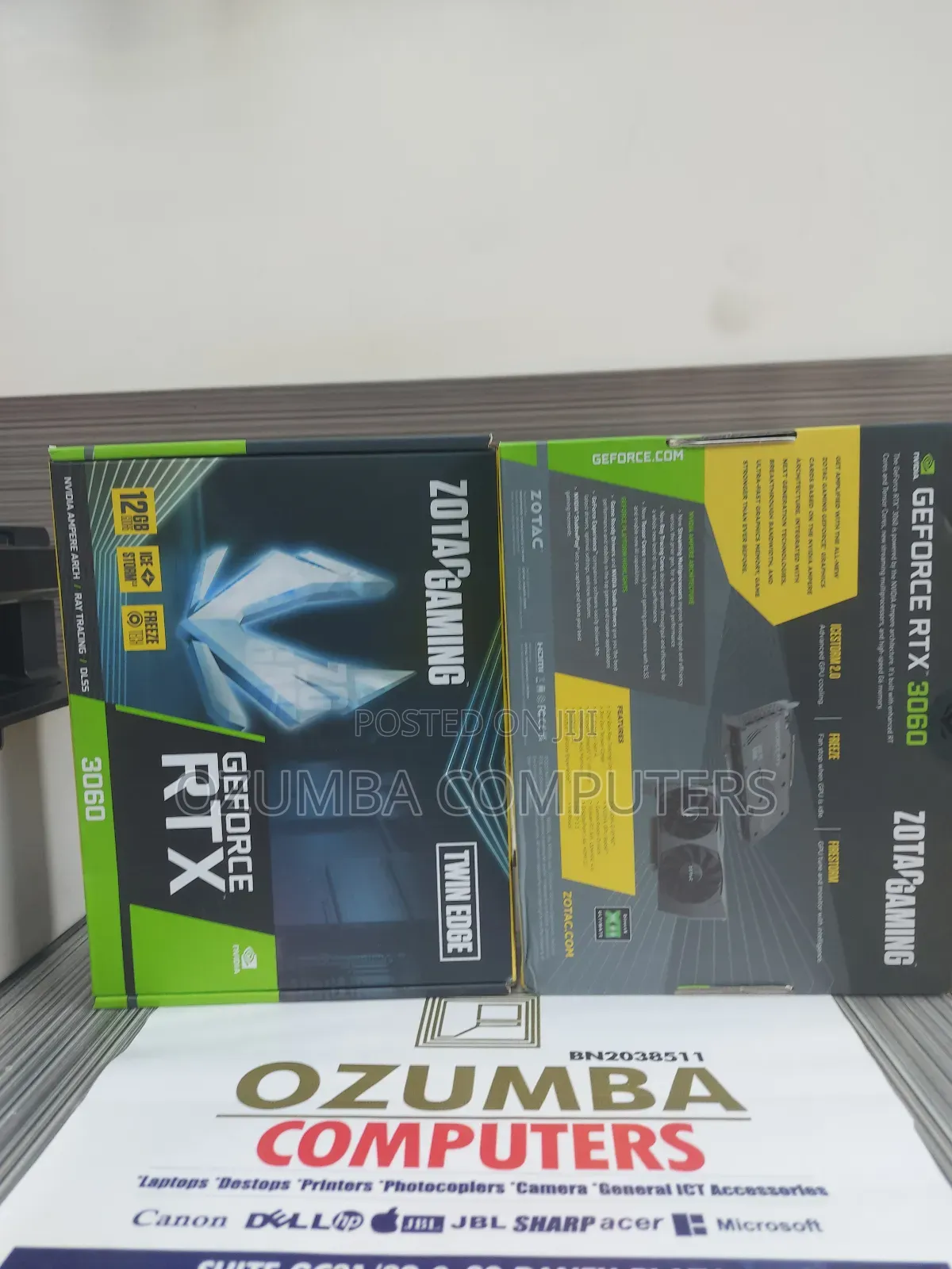Zotac Nvidia Geforce RTX 3060 12gb