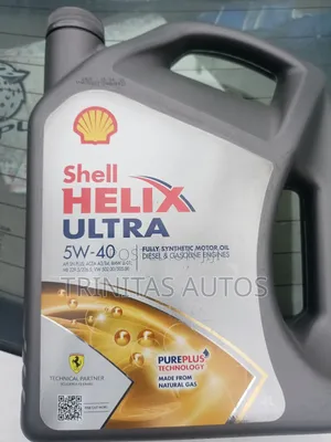 Shell Helix Ultra 5w-40 With Pure Plus Technology.