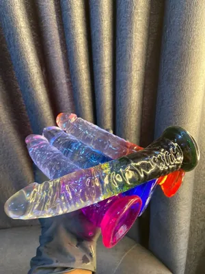 G Spot Realistic Jelly Dildo With Strong Suction Cup