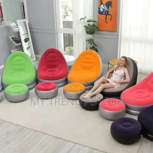 Inflatable Sofa Chair With Foot Relaxation