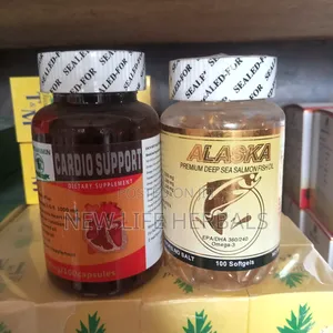 Cardio Support and Bp Normalizing Combo Supplement Capsules