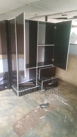 Black Double Faced Wardrobe