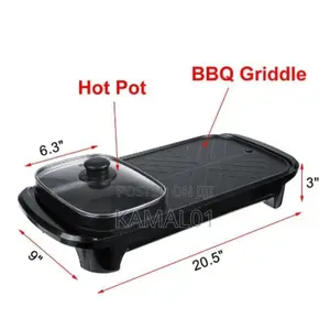 2 in 1 Multifunctional Electric BBQ