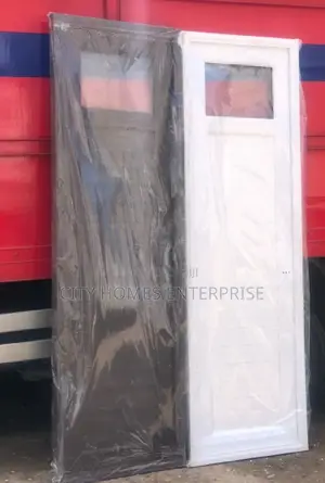 Toilet PVC Door With Glass