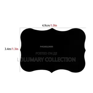100pcs Jar Label Sticker With Pen