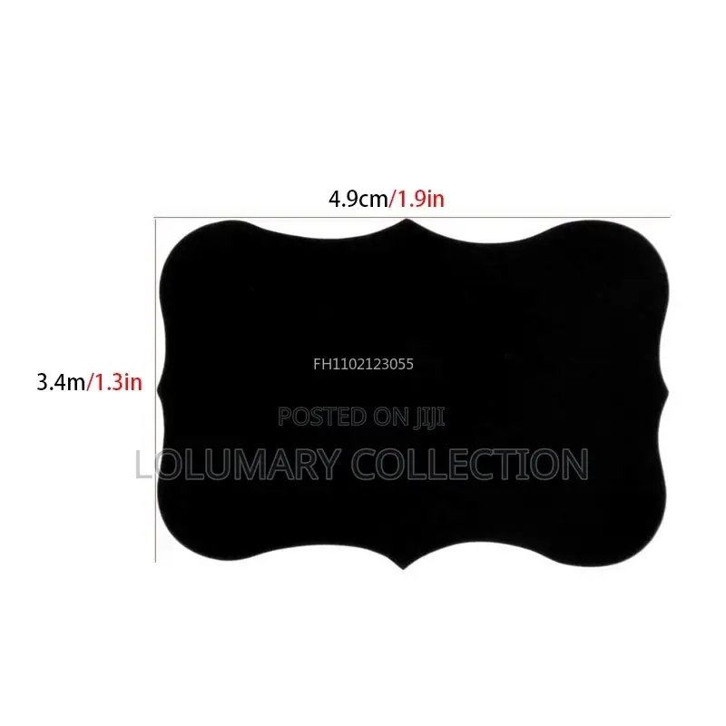100pcs Jar Label Sticker With Pen