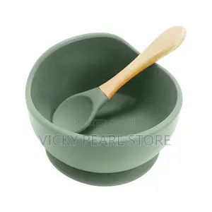 Silicon Baby Bowl With Spoon