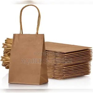 Paper Bags With Twisted Hand | A5 Size | 110gsm | Moq - 50pcs