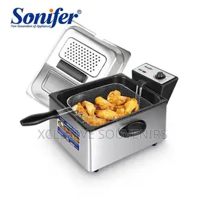 Large Capacity Household Stainless Steel Electric Deep Fryer
