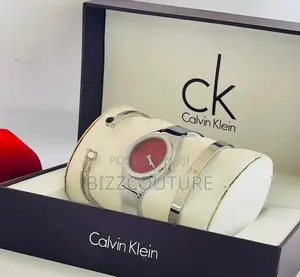 Original CALVIN Klein Fully Box Silver Chain Watch in Store