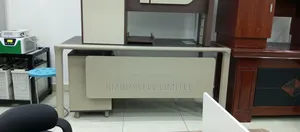Super Executive Office Table With Extension and Mobile Drawe