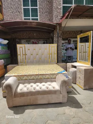 6/6 Standard Padded Bedframe