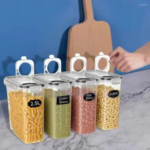 4 in 1 Cereal Container With Label Stickers and Pen