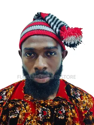 Abriba Igbo Traditional Woolen Cap for Rent