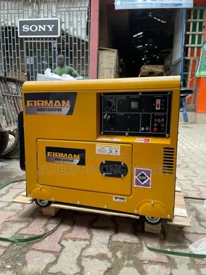 12.5kva Firman Diesel Silent Generator 100% Copper Coil
