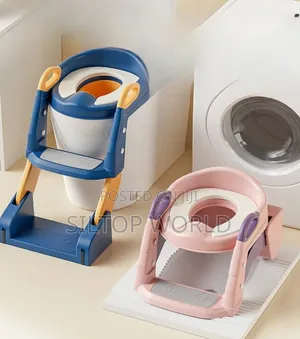 Newly Upgraded Portable Foldable Potty Toilet Seat Ladder