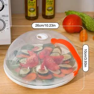 High Quality Microwave Plate Cover With Handle